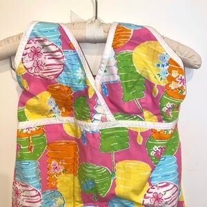 Colorful Halter Lilly Pulitzer Dress